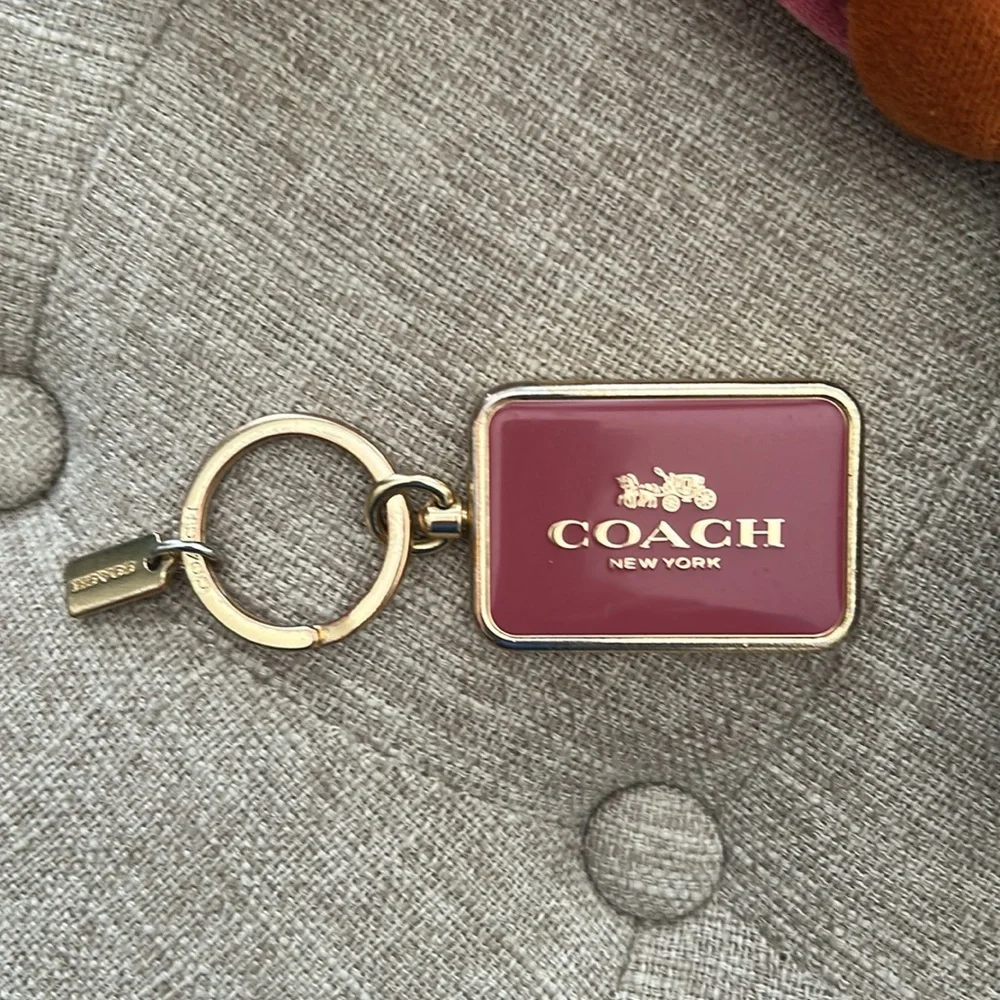 Coach Bundle—Coffee Mug / Keychain / 6 prs No-Show Socks - Picture 3 of 5